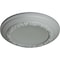 Ekena Millwork Carlsbad Ceiling Medallion (Fits Canopies up to 7 7/8"), 12 1/2"OD x 1 1/2"P, Primed White CM12CA - alternate 2